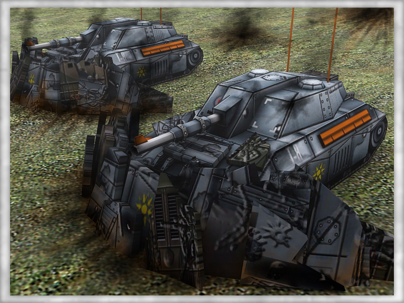 Taurus Tanks with Steel Fortifications