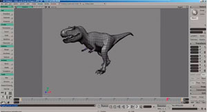 T-rex animation test