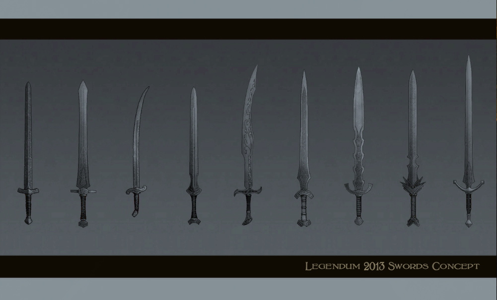 New Weapon Concept Art Legendum RPG news - Mod DB