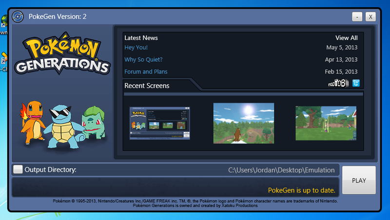 How To Use The PokeGen Launcher Tutorial - Pokémon: Generations.