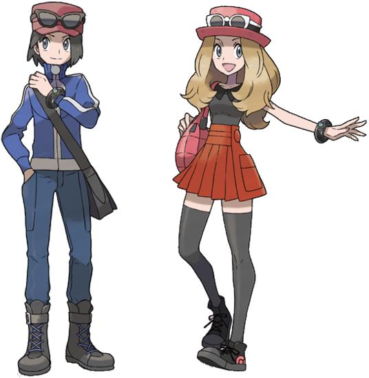 pokemon x and y characters