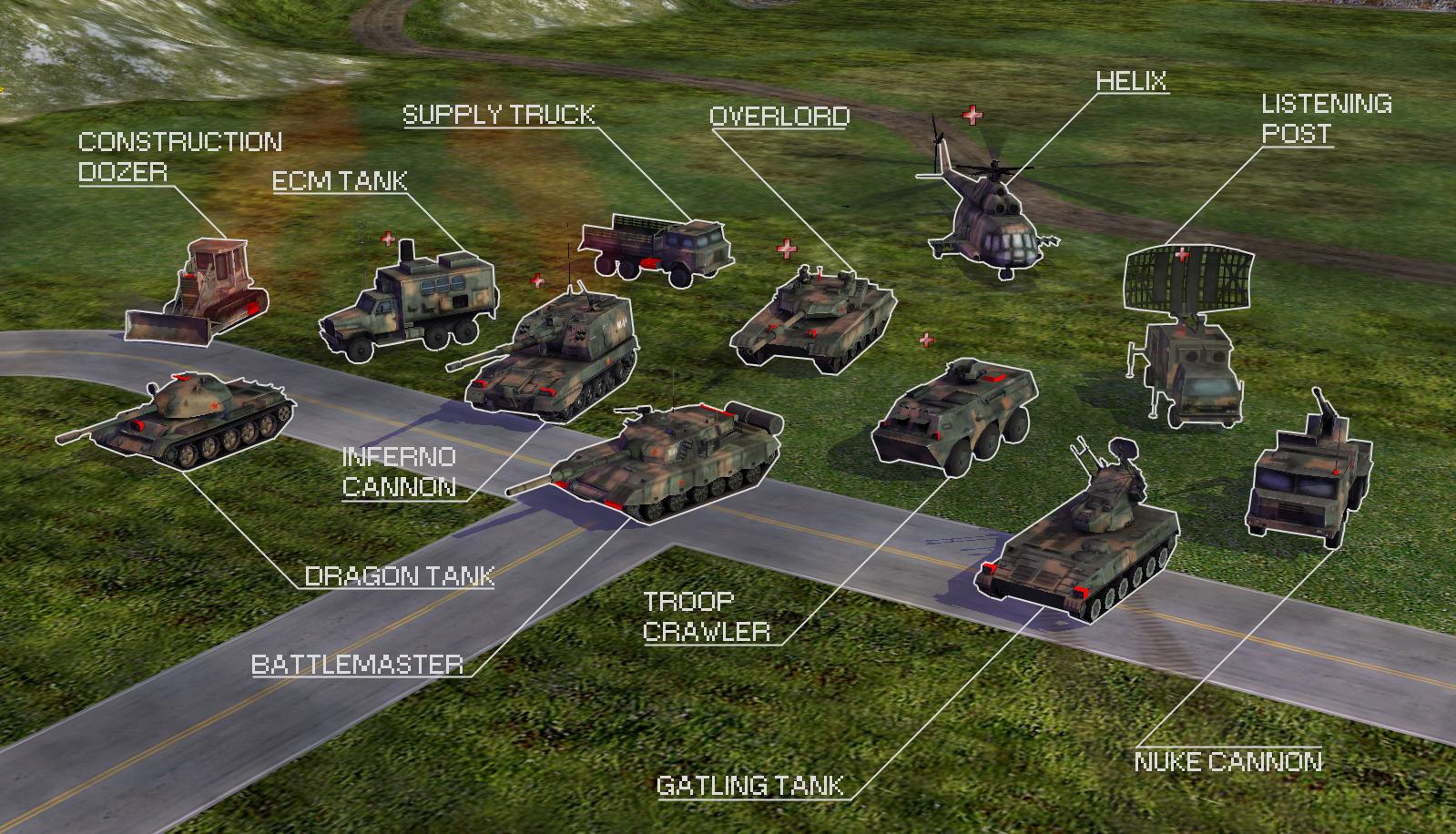 mods for command and conquer generals zero hour