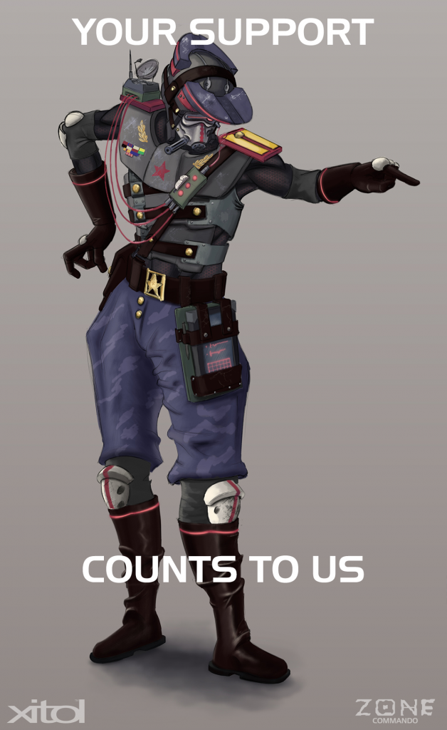 AFA Commander Support Poster