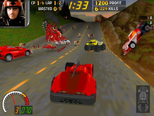 carmageddon 2 ps1