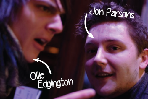 Jon Parsons and I engaged in a lovely argument.