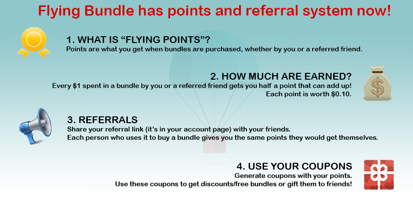 Flying Points and Referral System