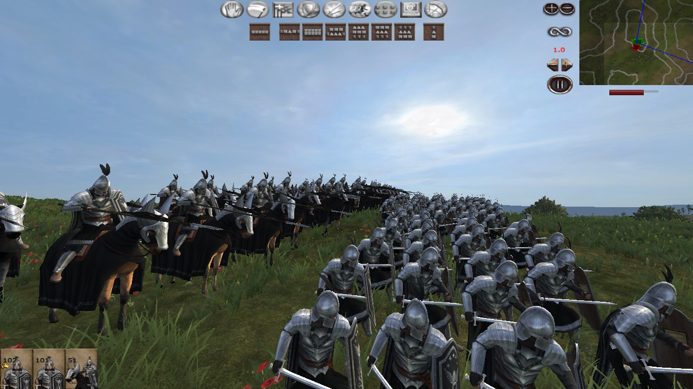 Proud sons of Arthedain prepare to hold the line.