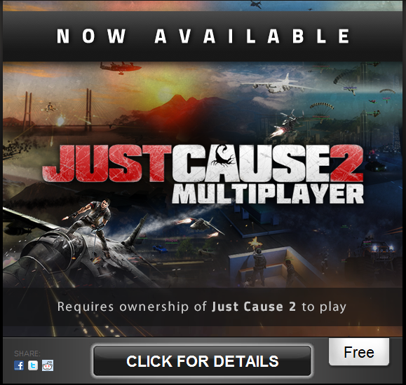 just cause 2 multiplayer crash on startup