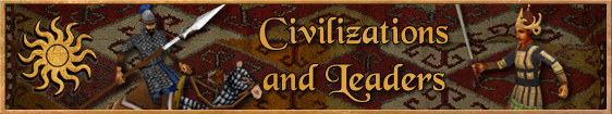 Header 3. Civilizations and Leaders