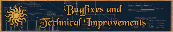 Header 8. Bugfixes and Technical Improvements