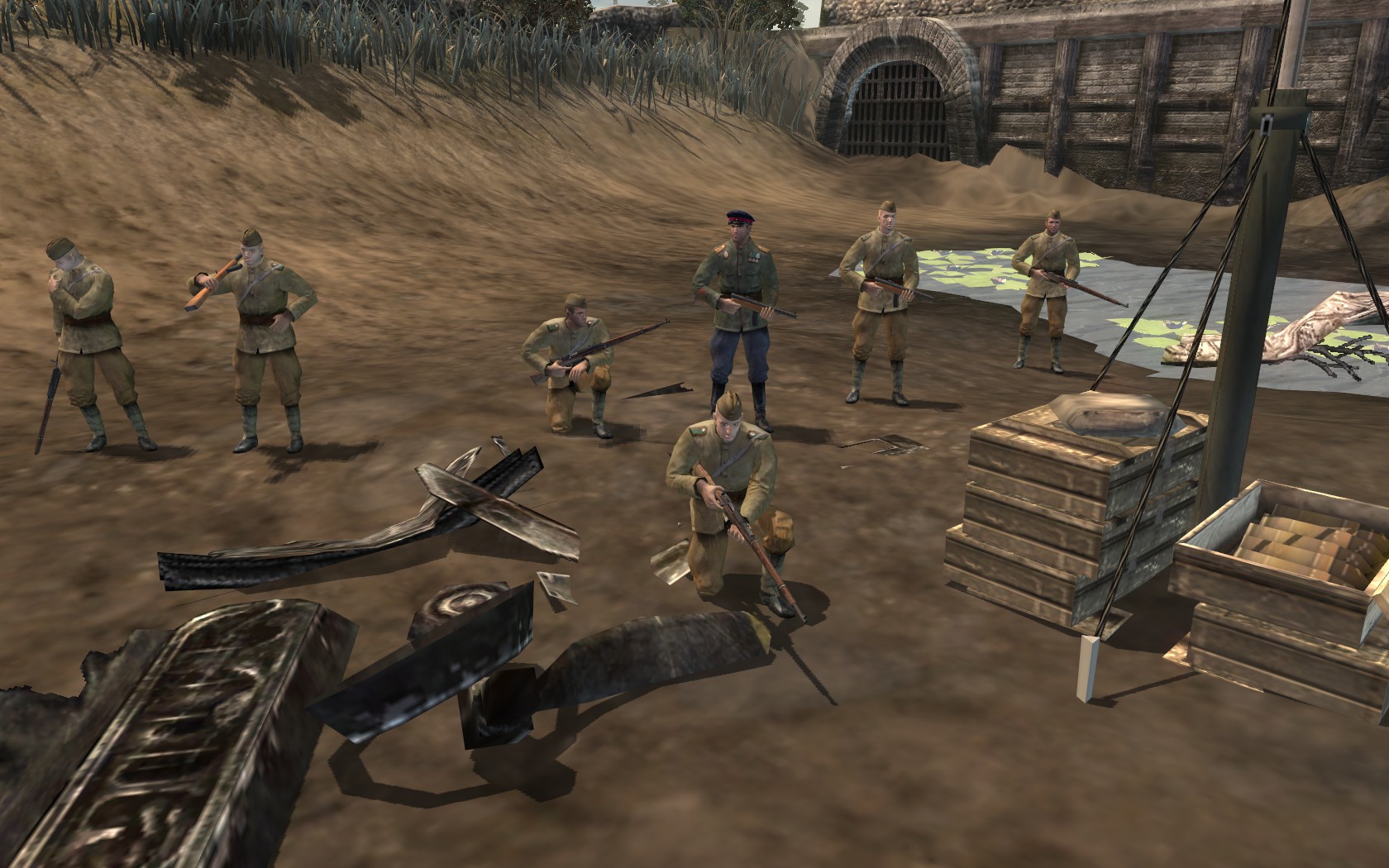 is company of heroes easern front compatable with the blitzkrieg mod