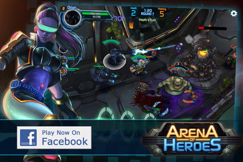 Arena of Heroes launches on Facebook! news ModDB