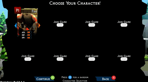 character select