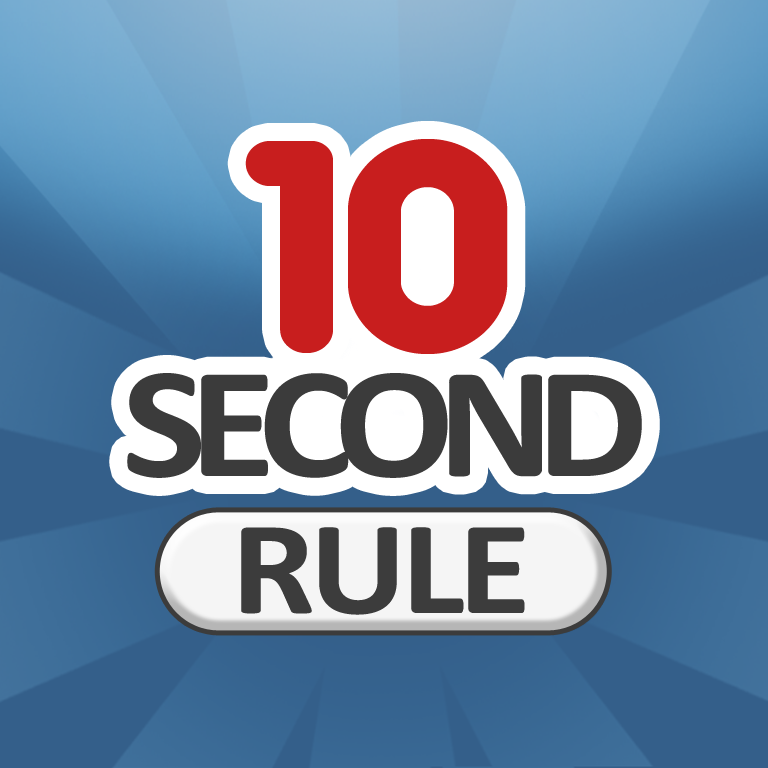 10 секунд. 5 Second Rule лого. Подождите 10 секунд. Rule 2.