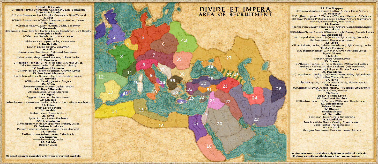 rome total war 2 auxiliary map