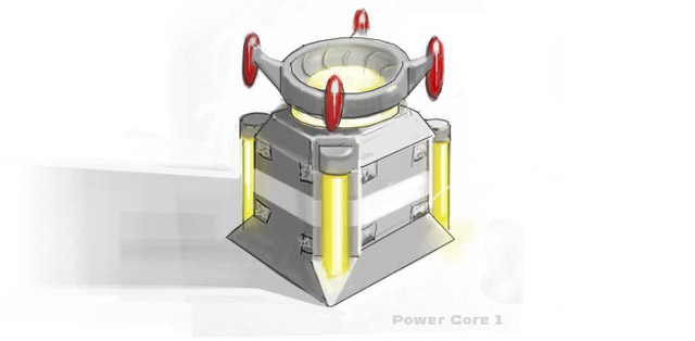 TerraTech Power Core concept art