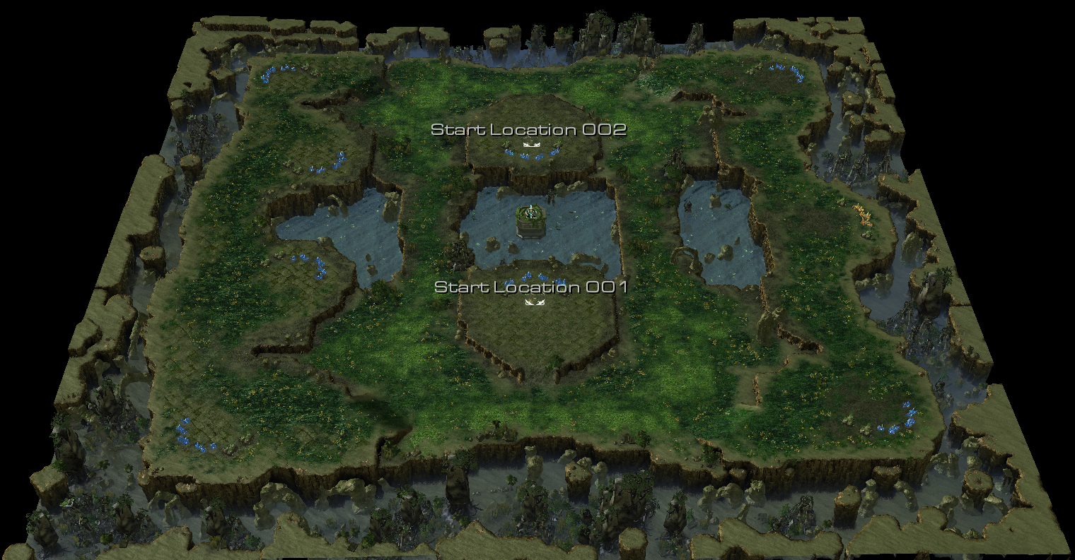 Bridge of Khazad-dûm StarCraft 2 Map, StarCraft 2