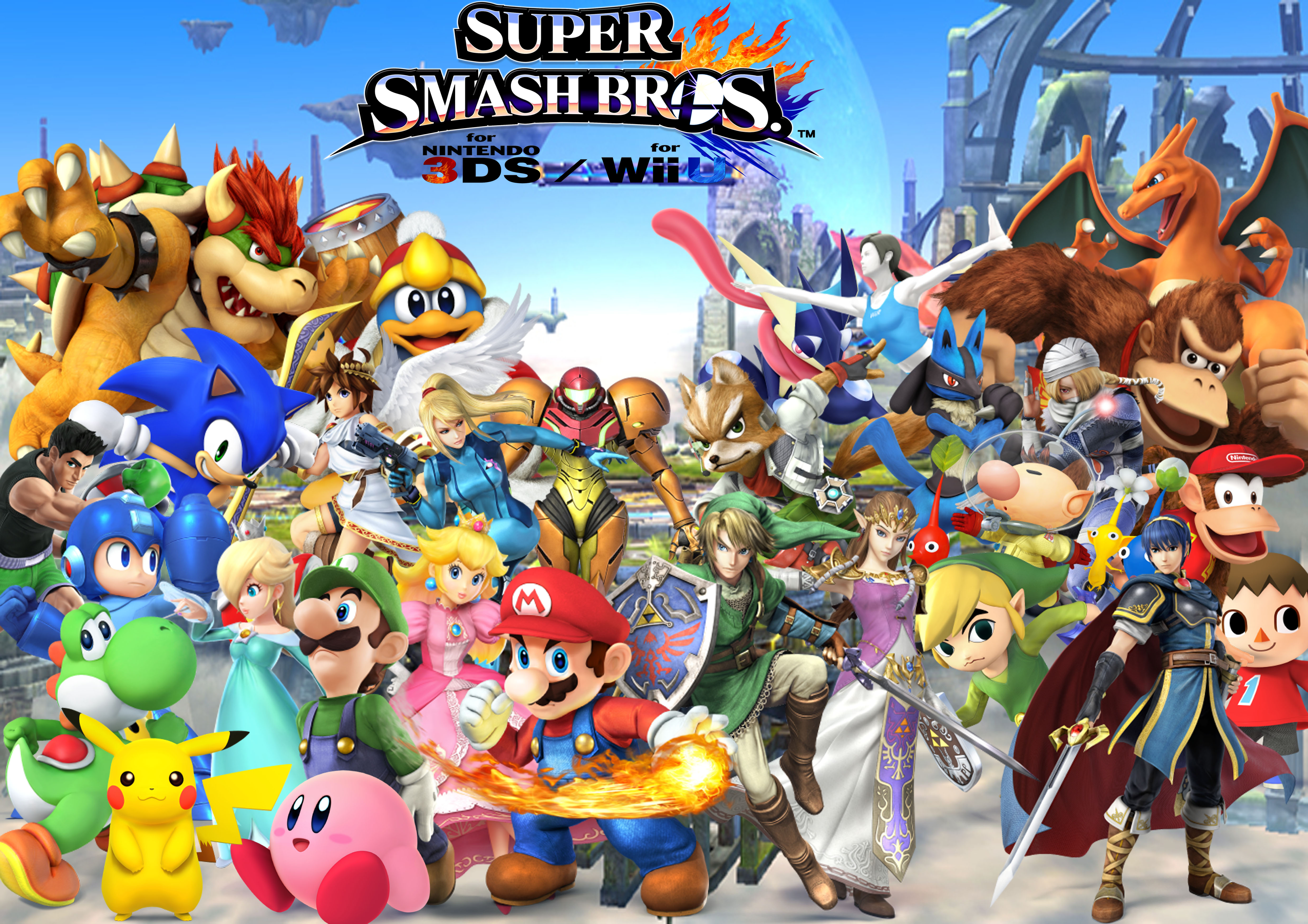 super smash bros nintendo characters