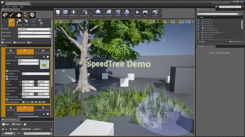 SpeedTree 7 Demo