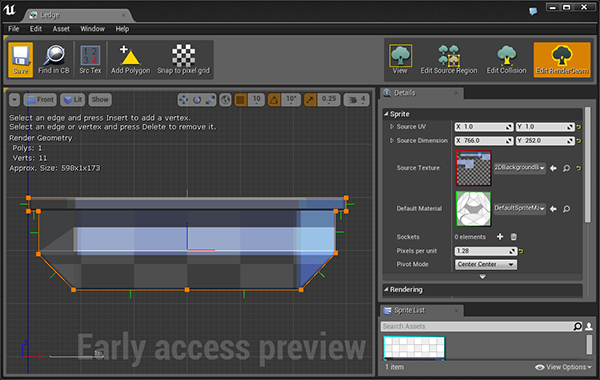 Paper2D in Editor 