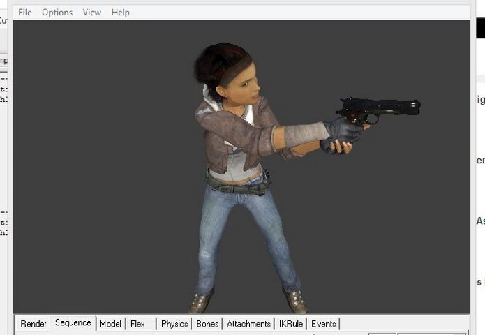 Alyx Vance Half-Life Character 3d model 3ds Max files free download -  modeling 37039 on CadNav