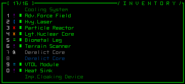 Cogmind Non-Part Item