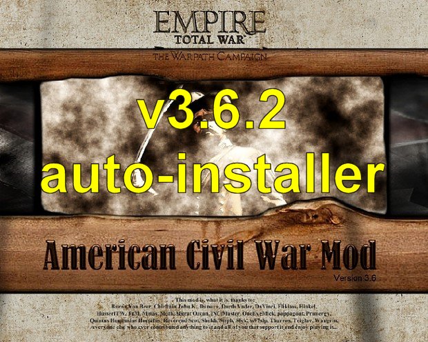 total war civil war mod 3.6.2 fix capane