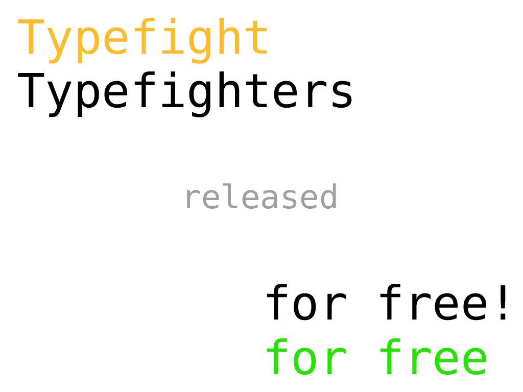 Competitive typing game "Typefighters" released for free news - Mod DB