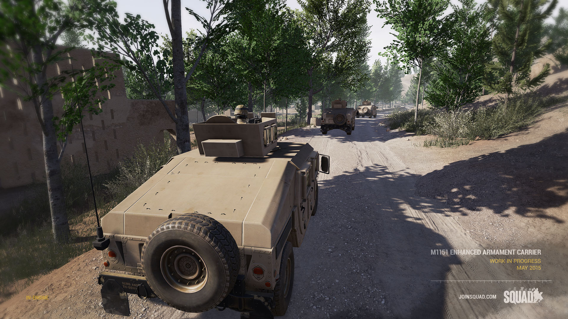 Squad Humvee Reveal June 2015 WIP