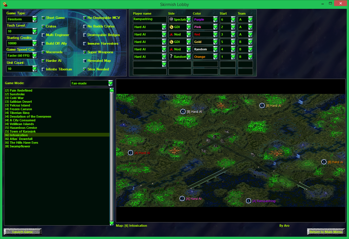 Tiberian Sun Skirmish Lobby