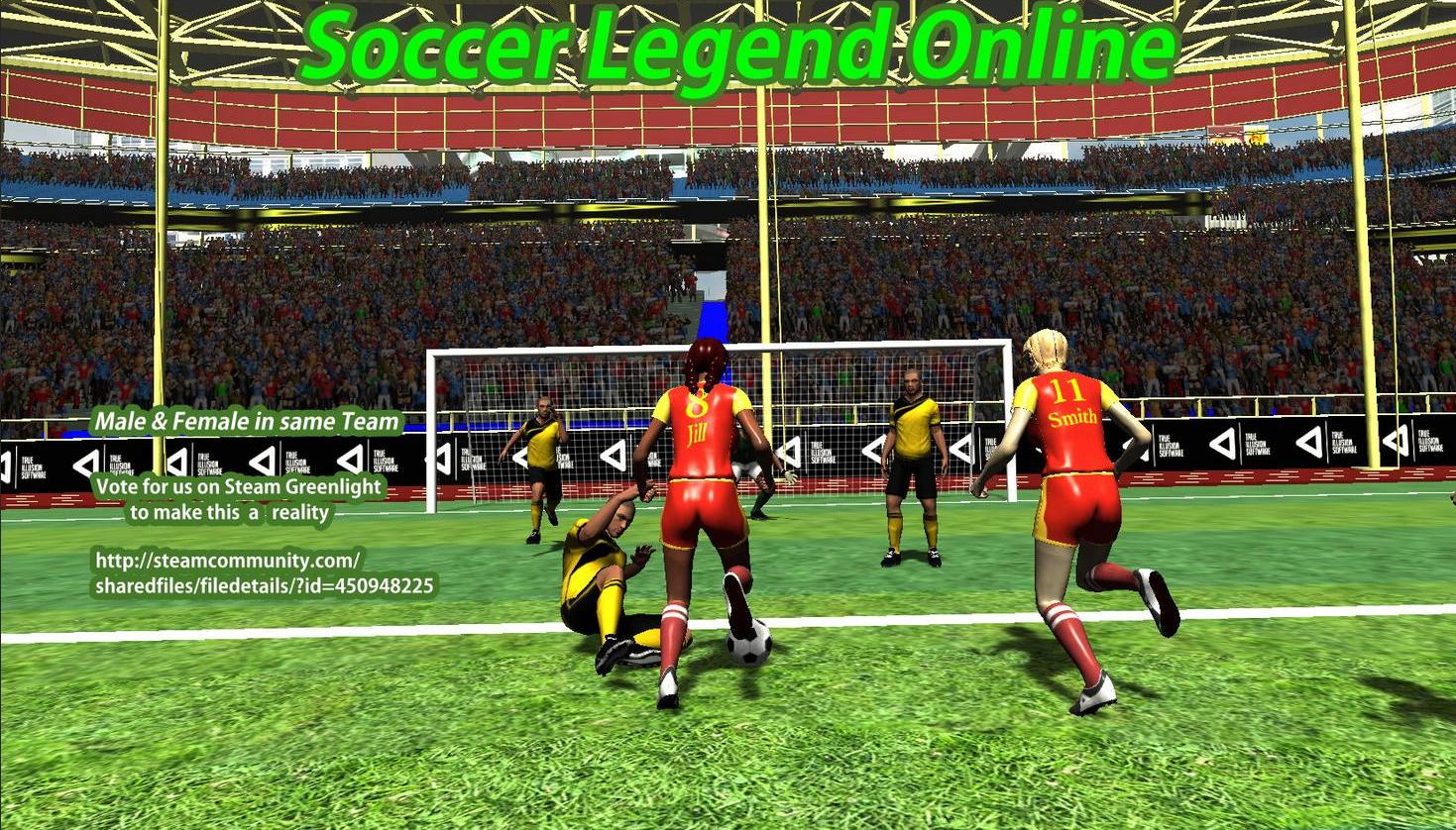 Soccer Legend Online Open World Football/Mafia MMO on Greenlight