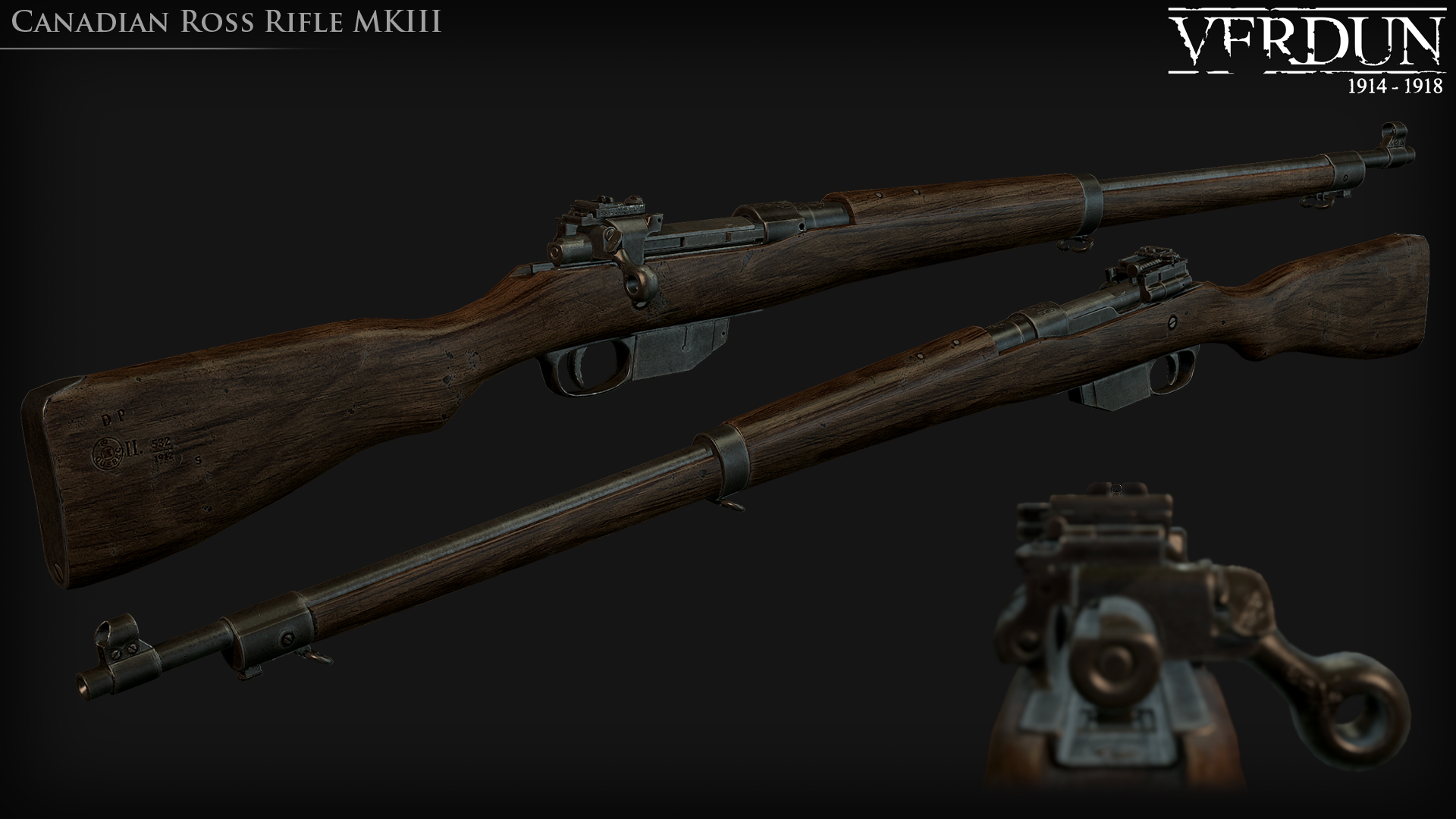 Firearms - Ross Rifle, Sniper MK III