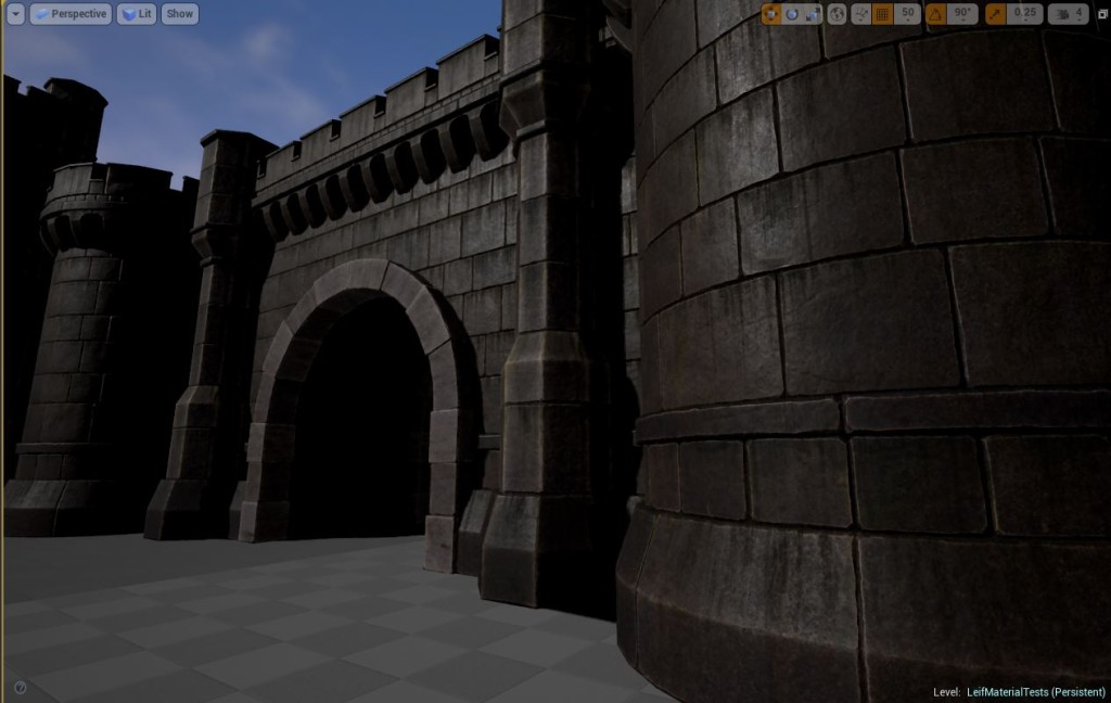 Another screen shot of the new castles in Fictorum
