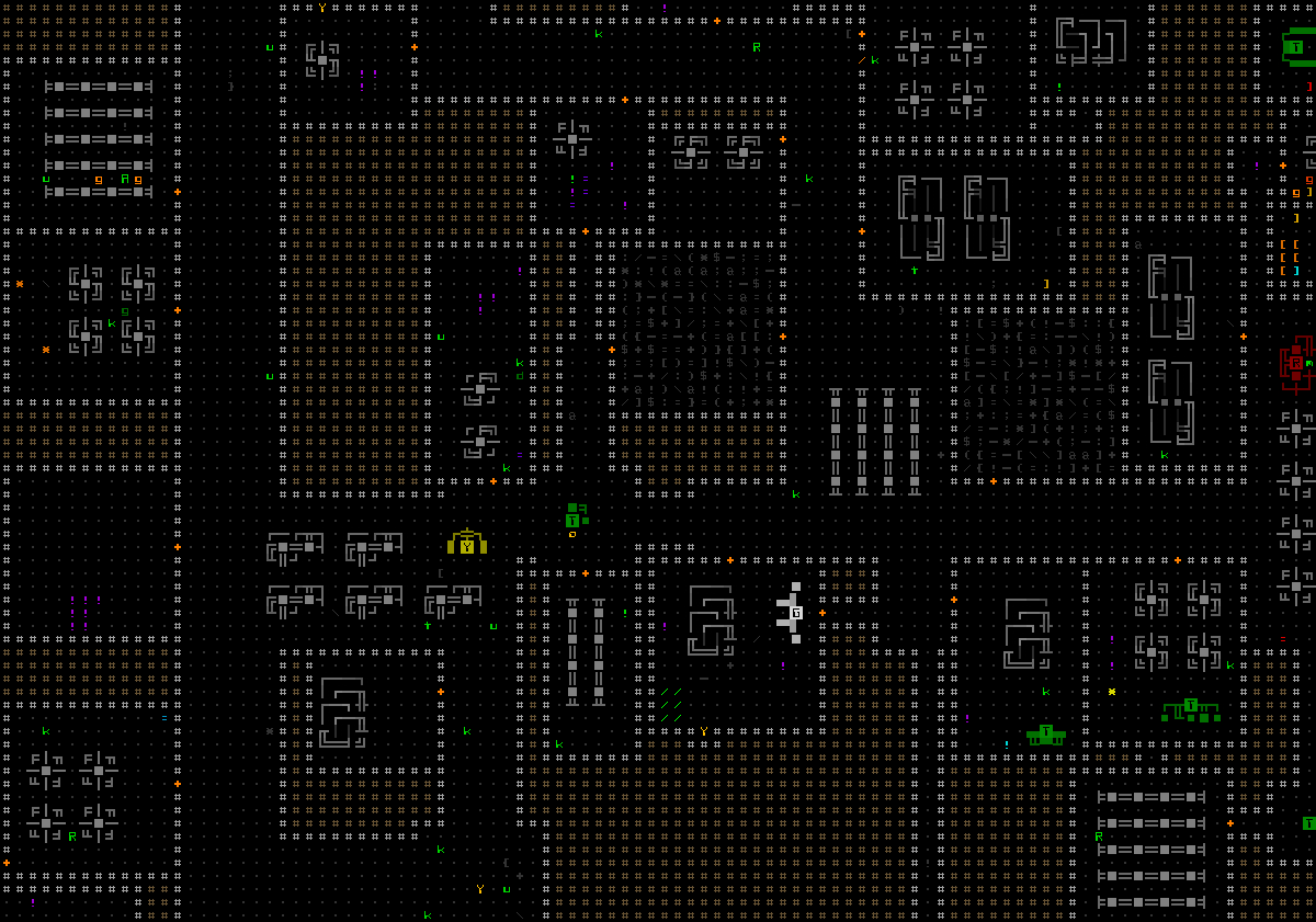 The Factory is one of the more open maps--a fully-revealed 100x70 subsection