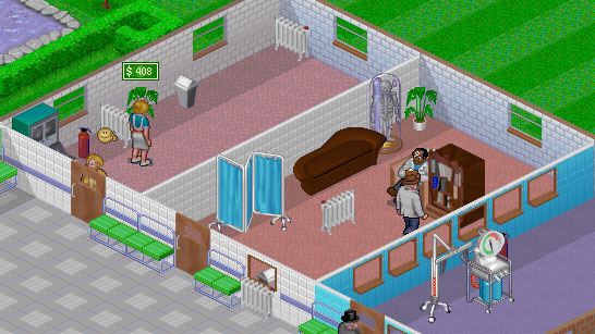 Theme Hospital Radiator