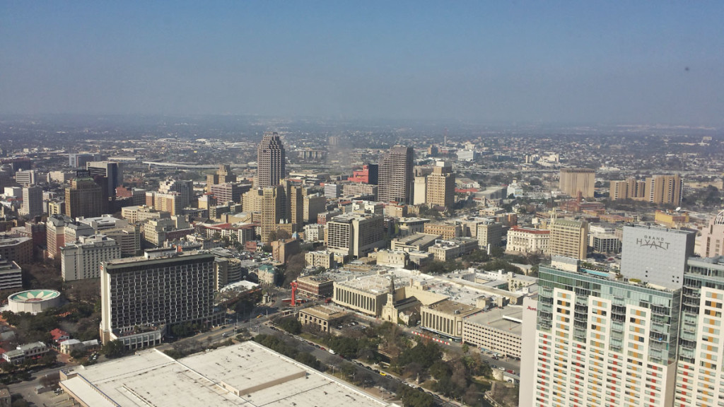 San Antonio Bird Eye View