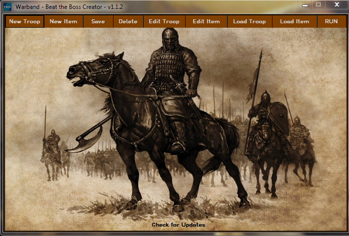 mount and blade warband mod maker
