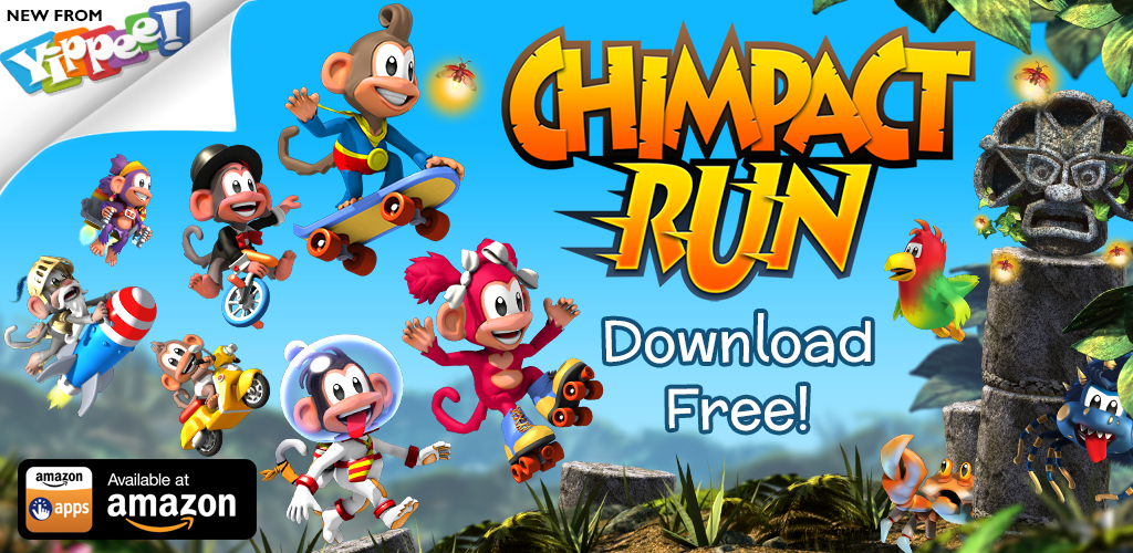 Chimpact Run sprints onto the Amazon App Store news - ModDB