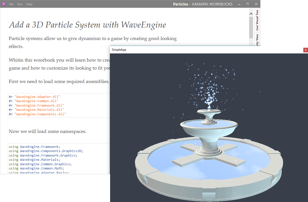 Wave Engine Workbooks