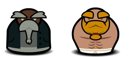 Example dwarf in-game characters