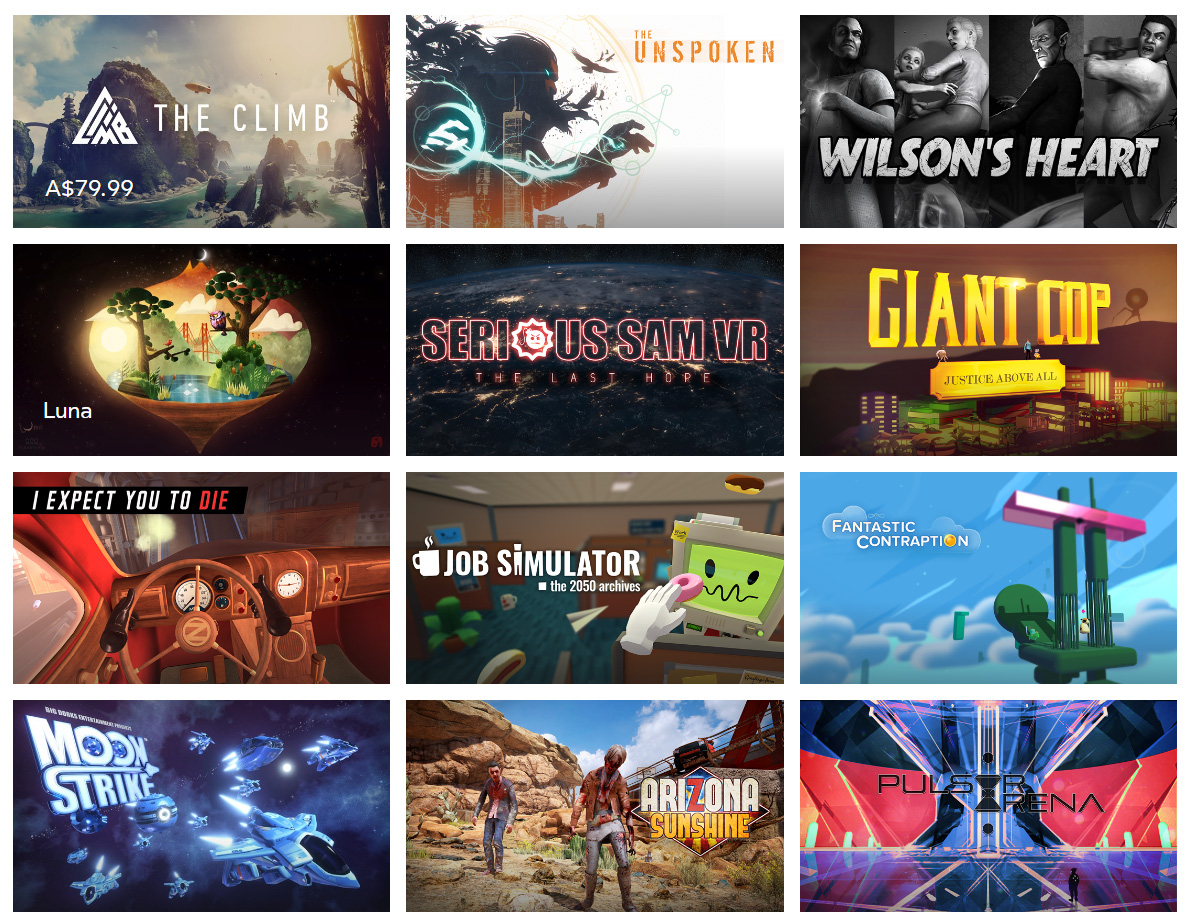 Oculus Website Now Lists 17 Oculus Touch Games news - ModDB