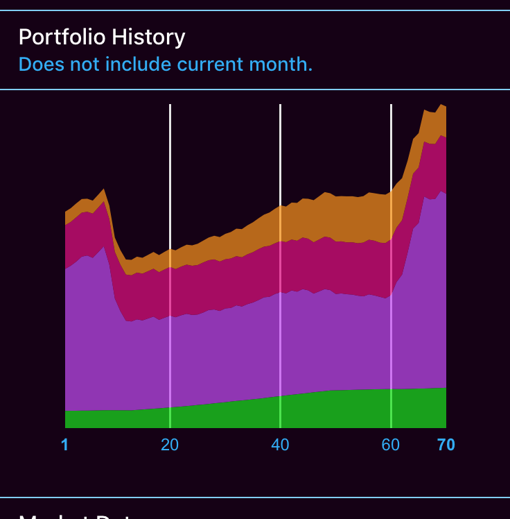 portfolio history