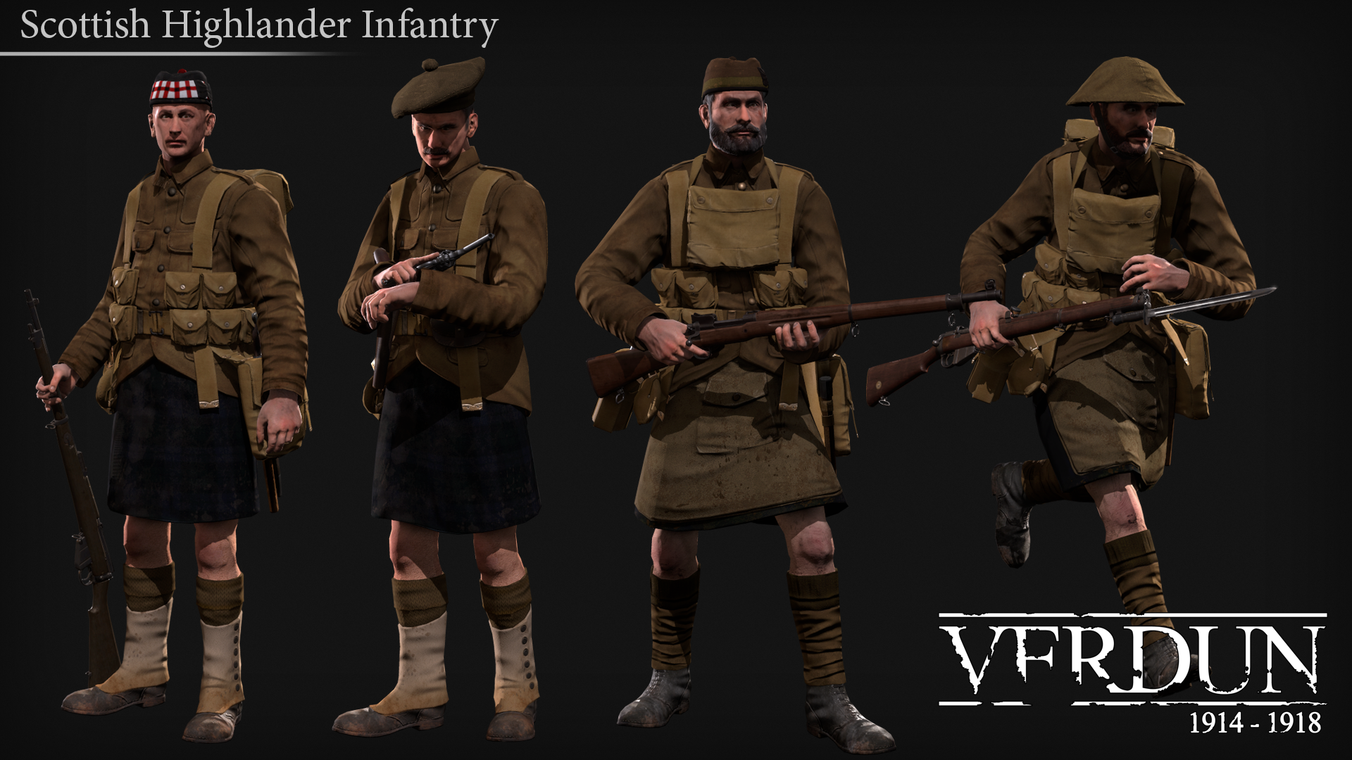 Join the Highlanders in WW1 FPS Verdun! news - ModDB