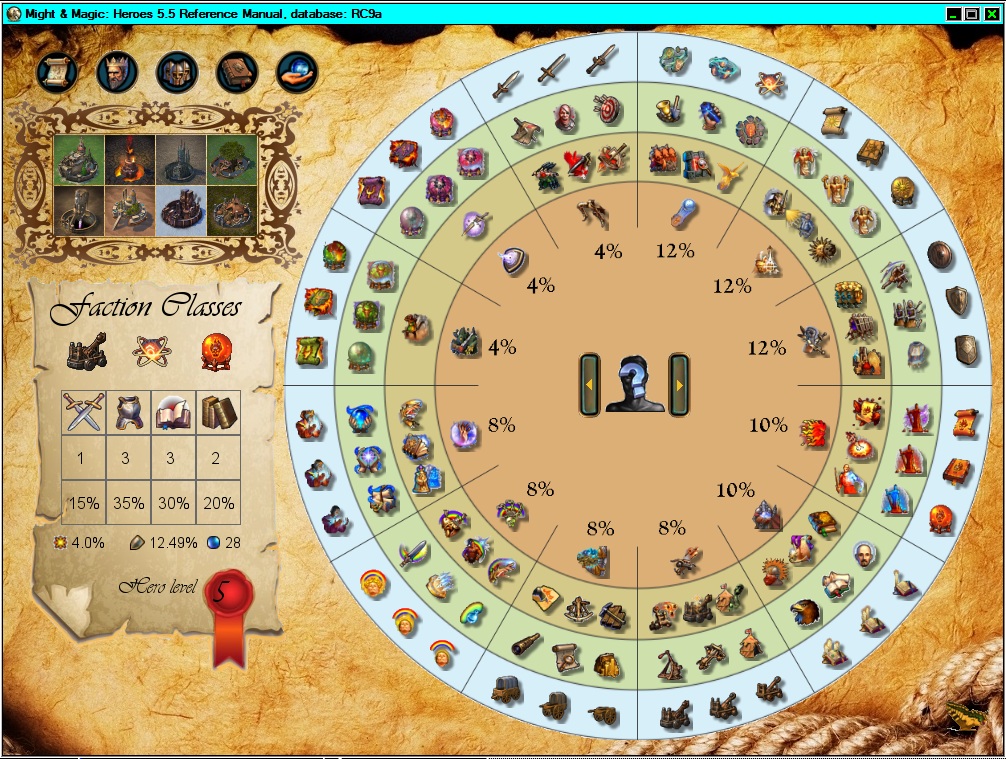 heroes of might and magic 5 skill wheel mod