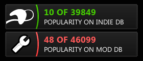 Rankings on Indie and Mod DB