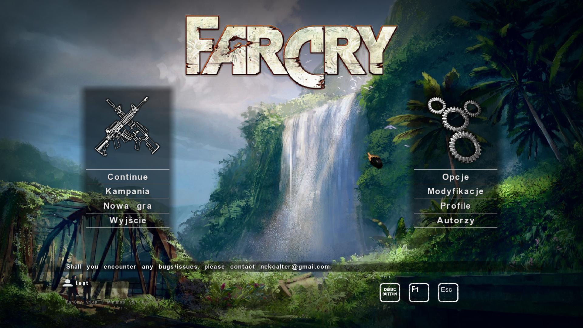 Far cry 1 карта мира