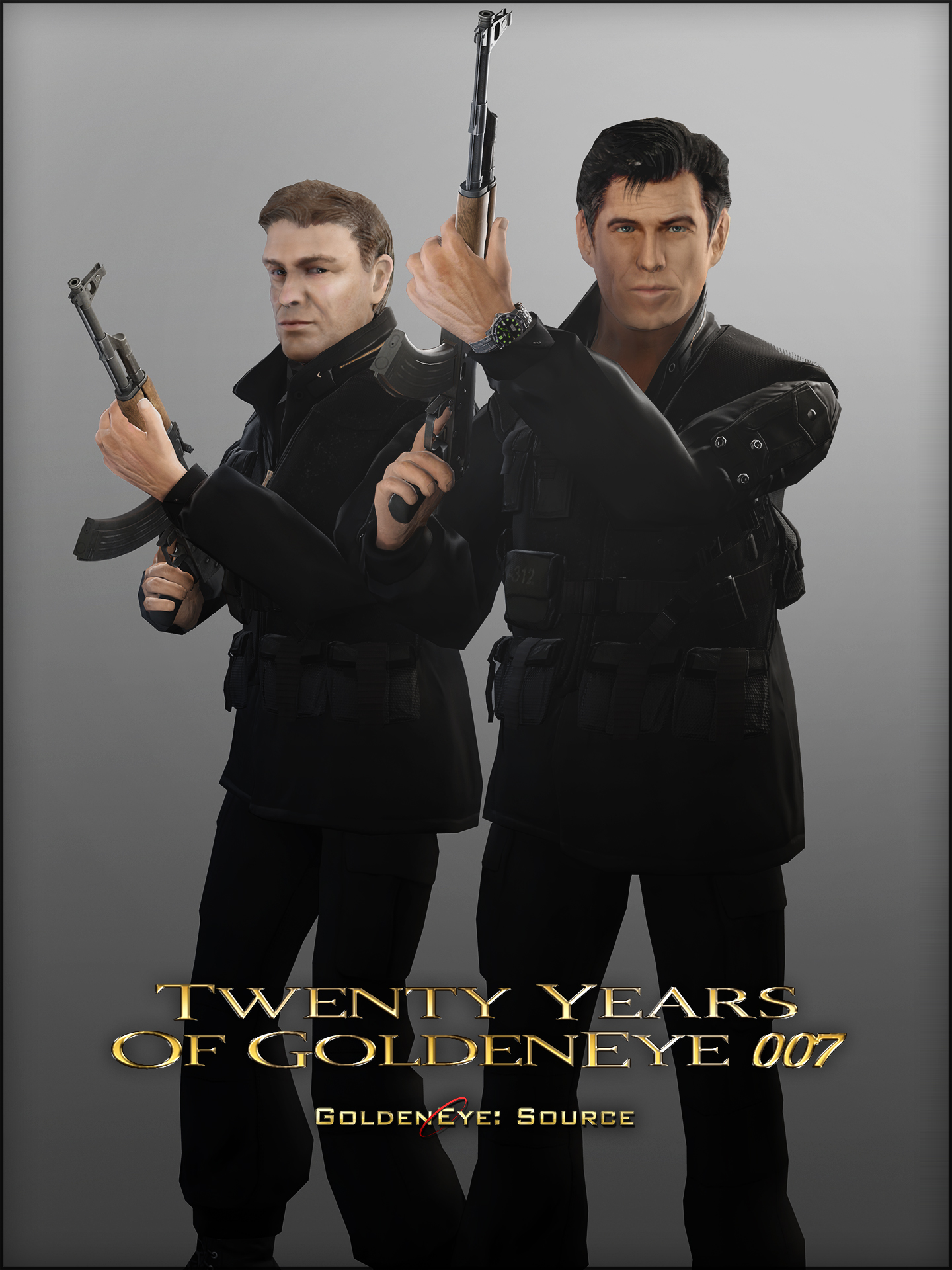 Goldeneye 007: Source - All Weapons Showcase 