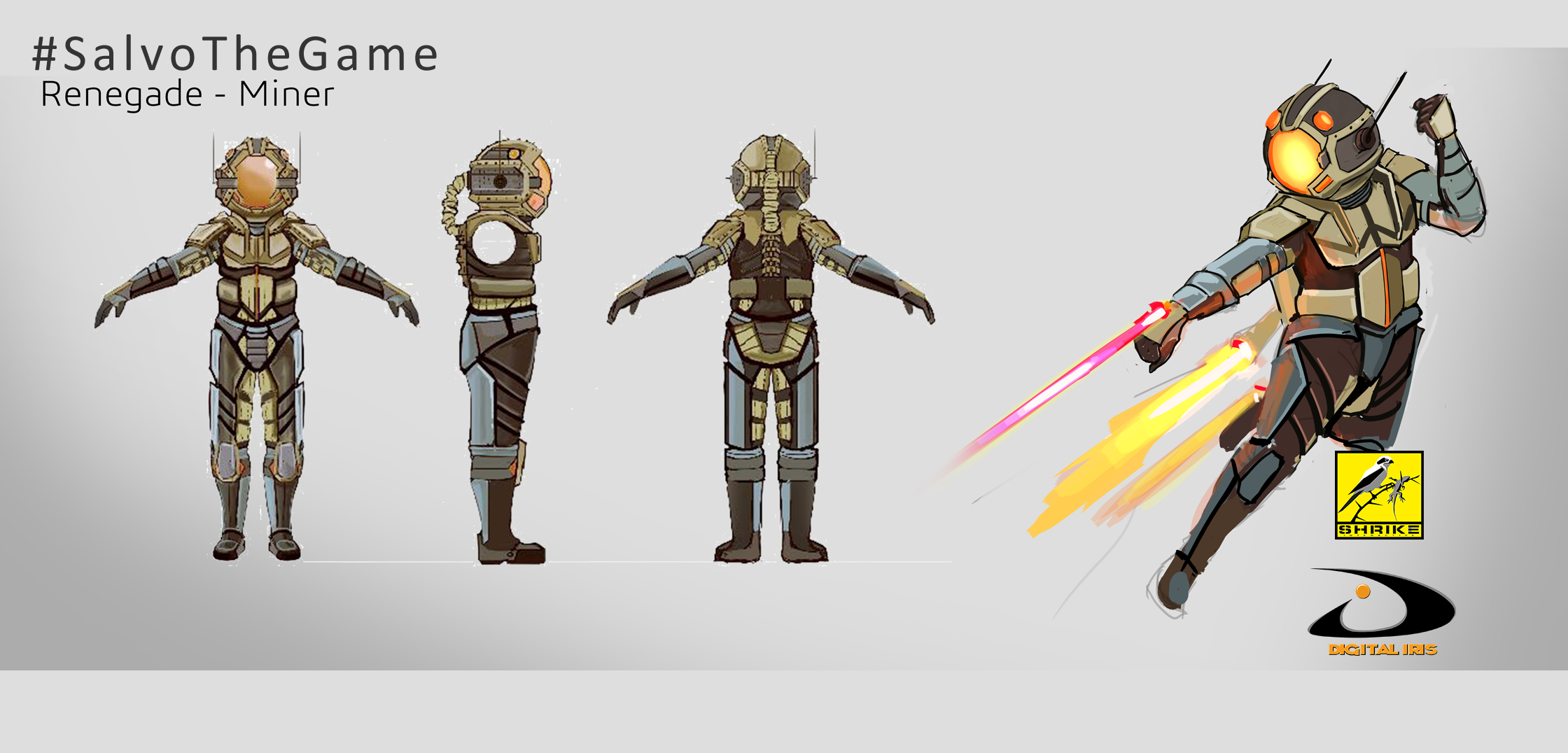 Renegade Miner Character Concepts