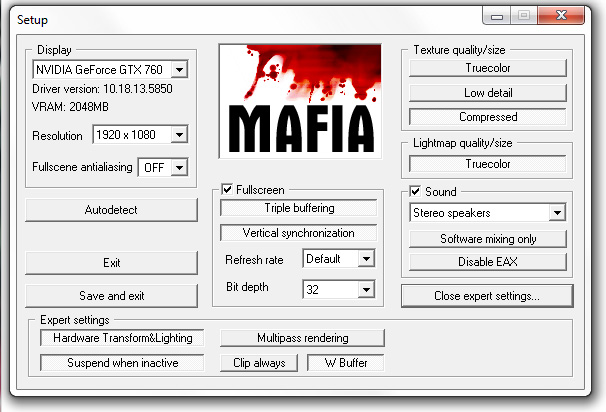 Steam Community :: Guide :: 🛠 Mafia: Tweaks & Fixes