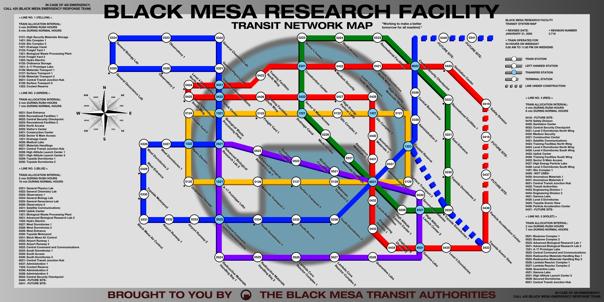 Карта black mesa